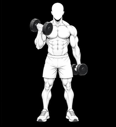 ALTERNATING BICEPS CURL