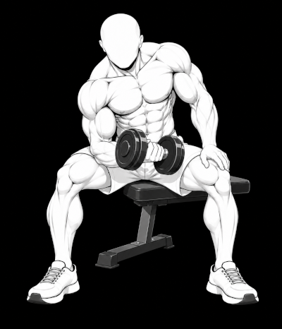 CONCENTRATION BICEPS CURL