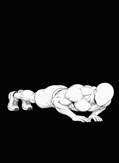 CLOSE-GRIP PUSH-UP